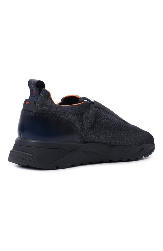 Текстильные кроссовки Innova Santoni MBIG21601N0TNDKA Синий  MBIG21601N0TNDKA Фото 5