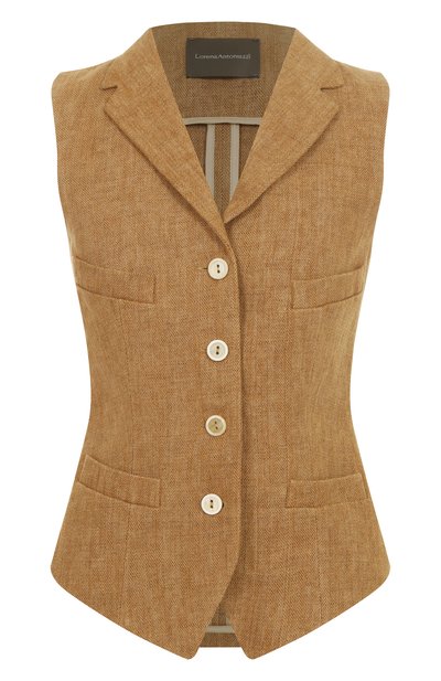 Женский льняной жилет LORENA ANTONIAZZI, арт. E2530GI09A/4895