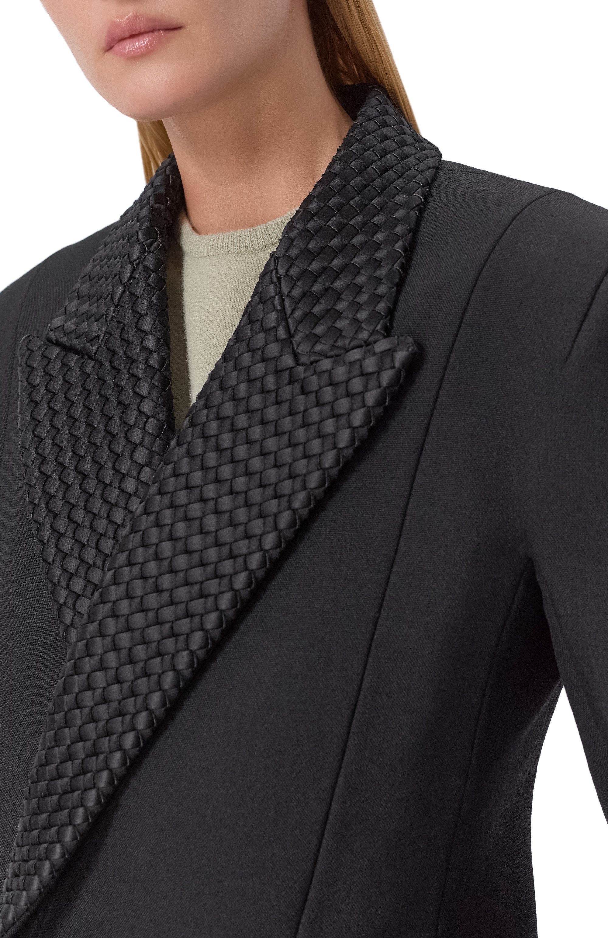 Шерстяной жакет BOTTEGA VENETA, арт. 868722/V6B00, фото 5