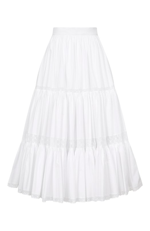 Хлопковая юбка OLOLOL OLSK087/3303.100 Белый OLSK087/3303.100