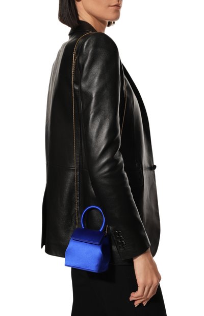 Сумка liza mini RUBEUS MILANO синего цвета по цене 95000 руб., арт. 014/18DML311, фото 2 Сумка liza mini RUBEUS MILANO, арт. 014/18DML311, фото 2