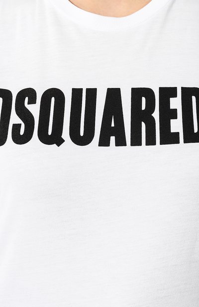 Хлопковая футболка DSQUARED2, арт. S72GD0147/S21600, фото 5