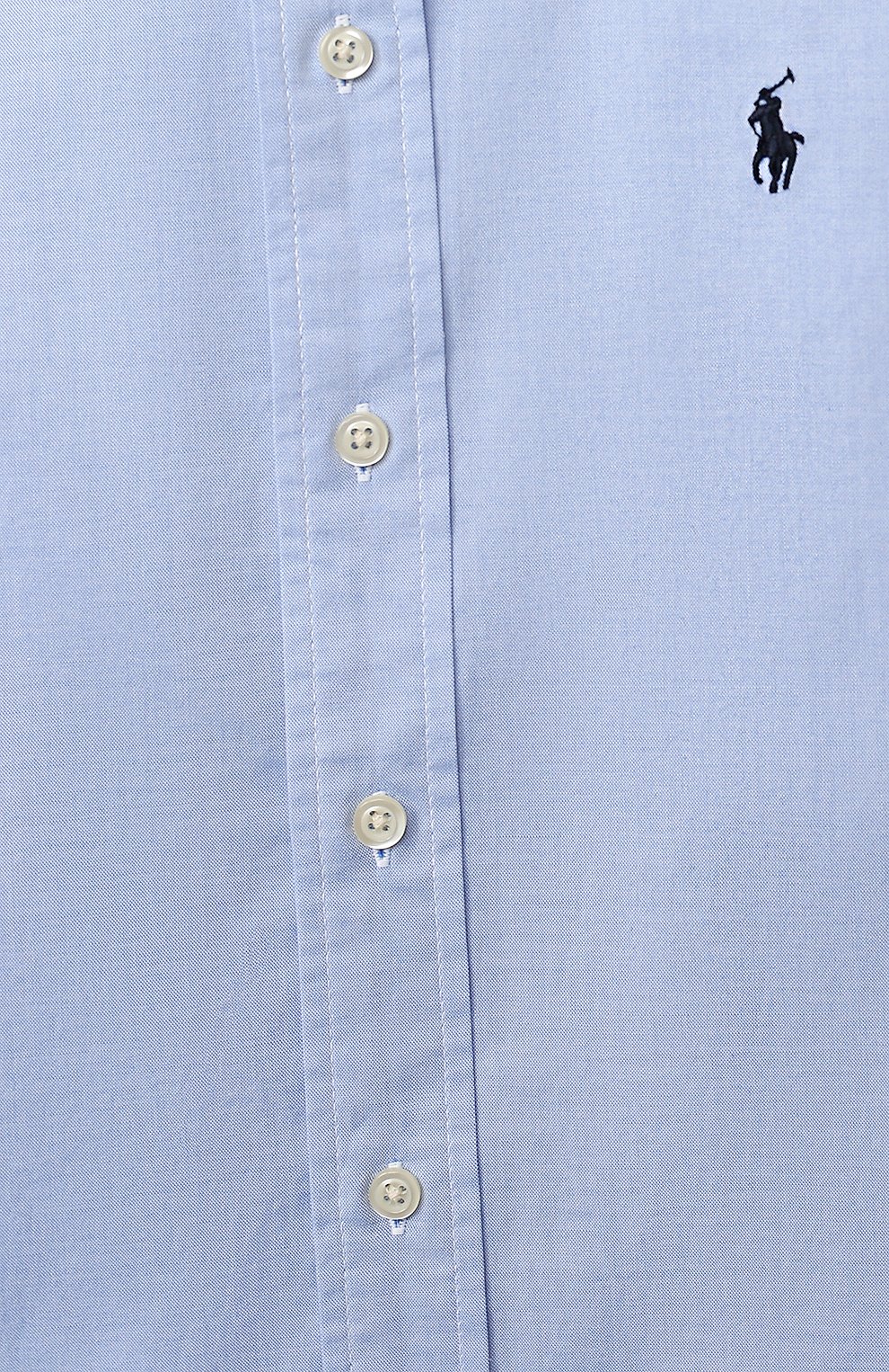 Хлопковая рубашка RALPH LAUREN голубого цвета по цене 11950 руб., арт. 323819238, фото 3 Хлопковая рубашка RALPH LAUREN, арт. 323819238, фото 3