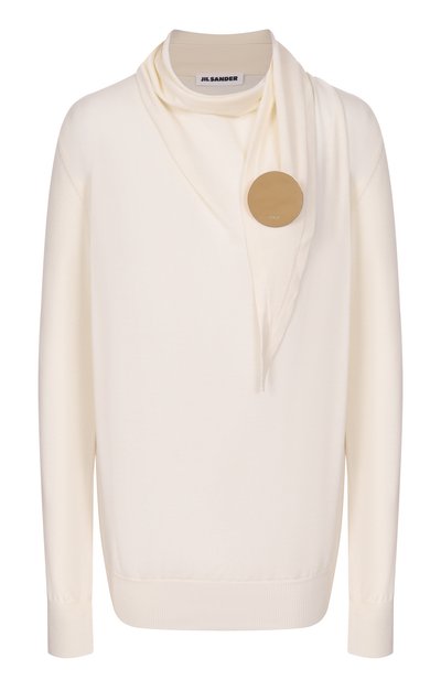 Женский шерстяной пуловер JIL SANDER, арт. J01GP0130/J14828