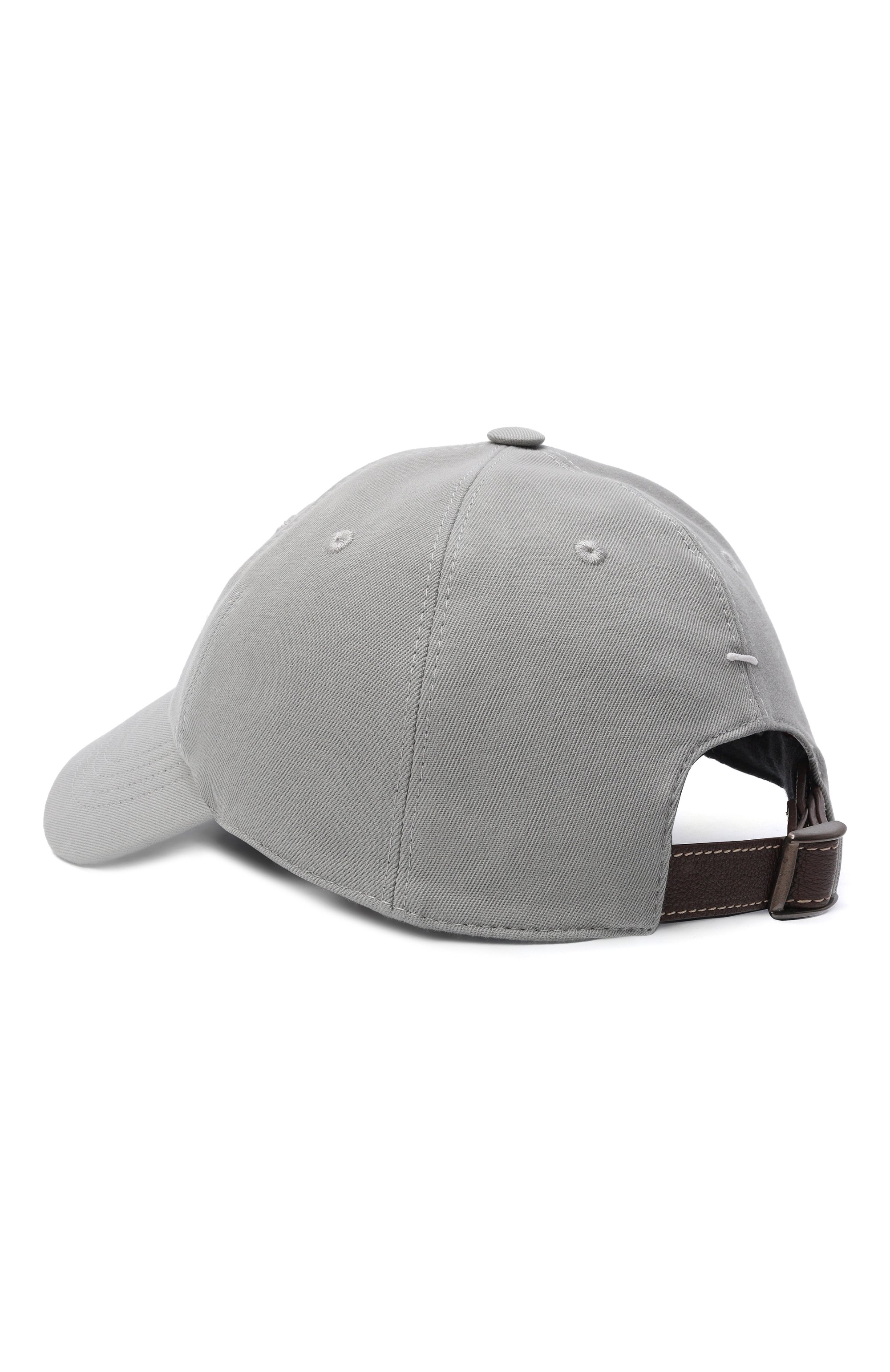 Хлопковая бейсболка BRUNELLO CUCINELLI, арт. B252DW322A, фото 2