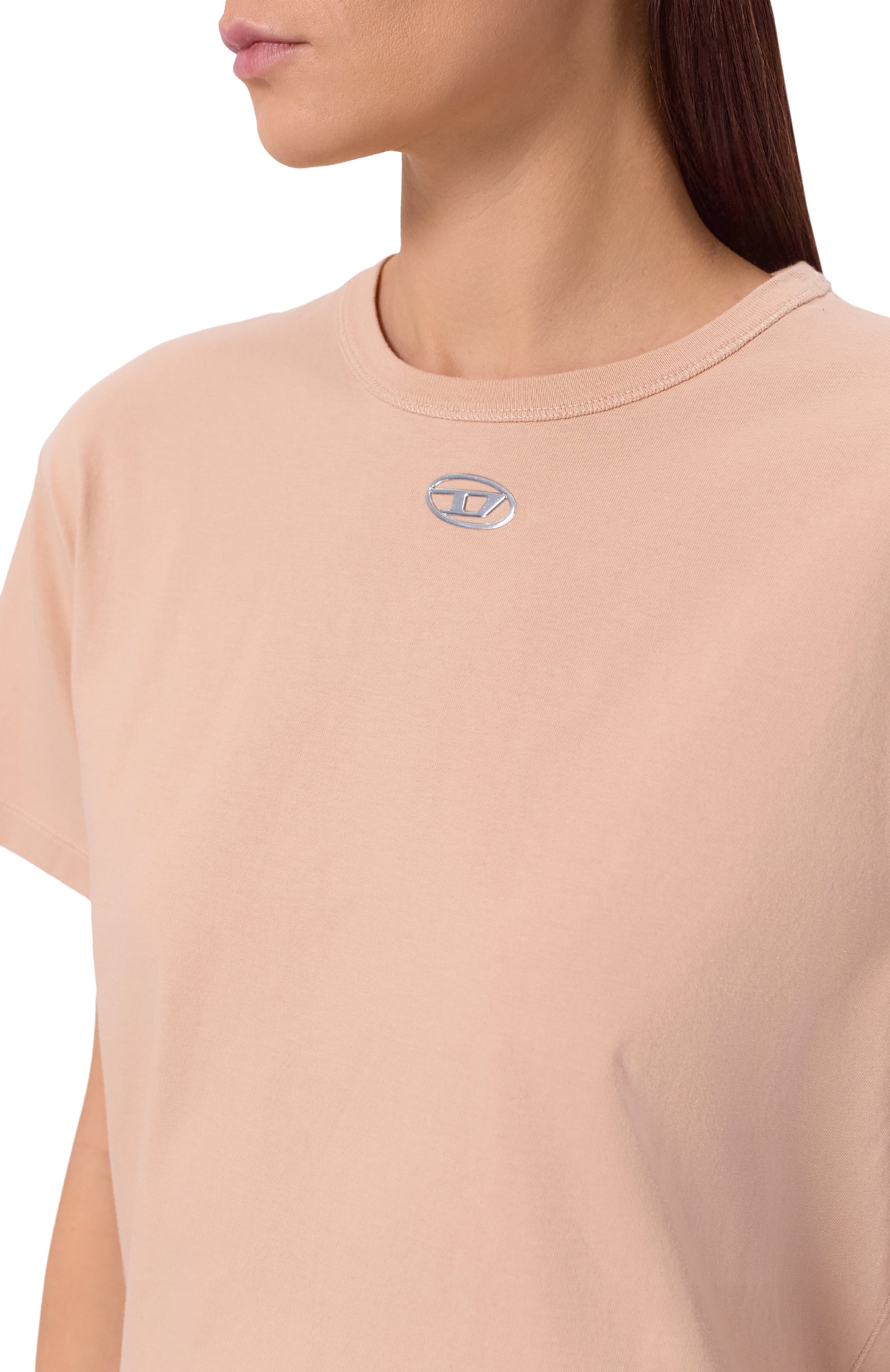 Хлопковая футболка DIESEL, арт. A20399/0JMBB, фото 5