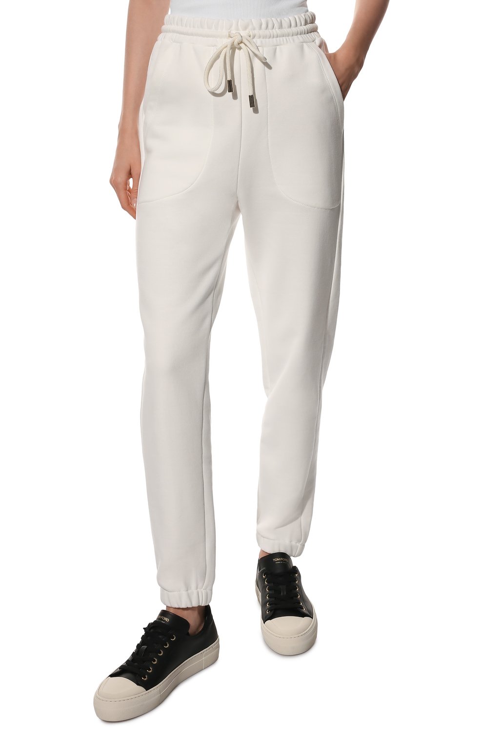 Хлопковые джоггеры ERMANNO FIRENZE, арт. D40EP 017E65, фото 3