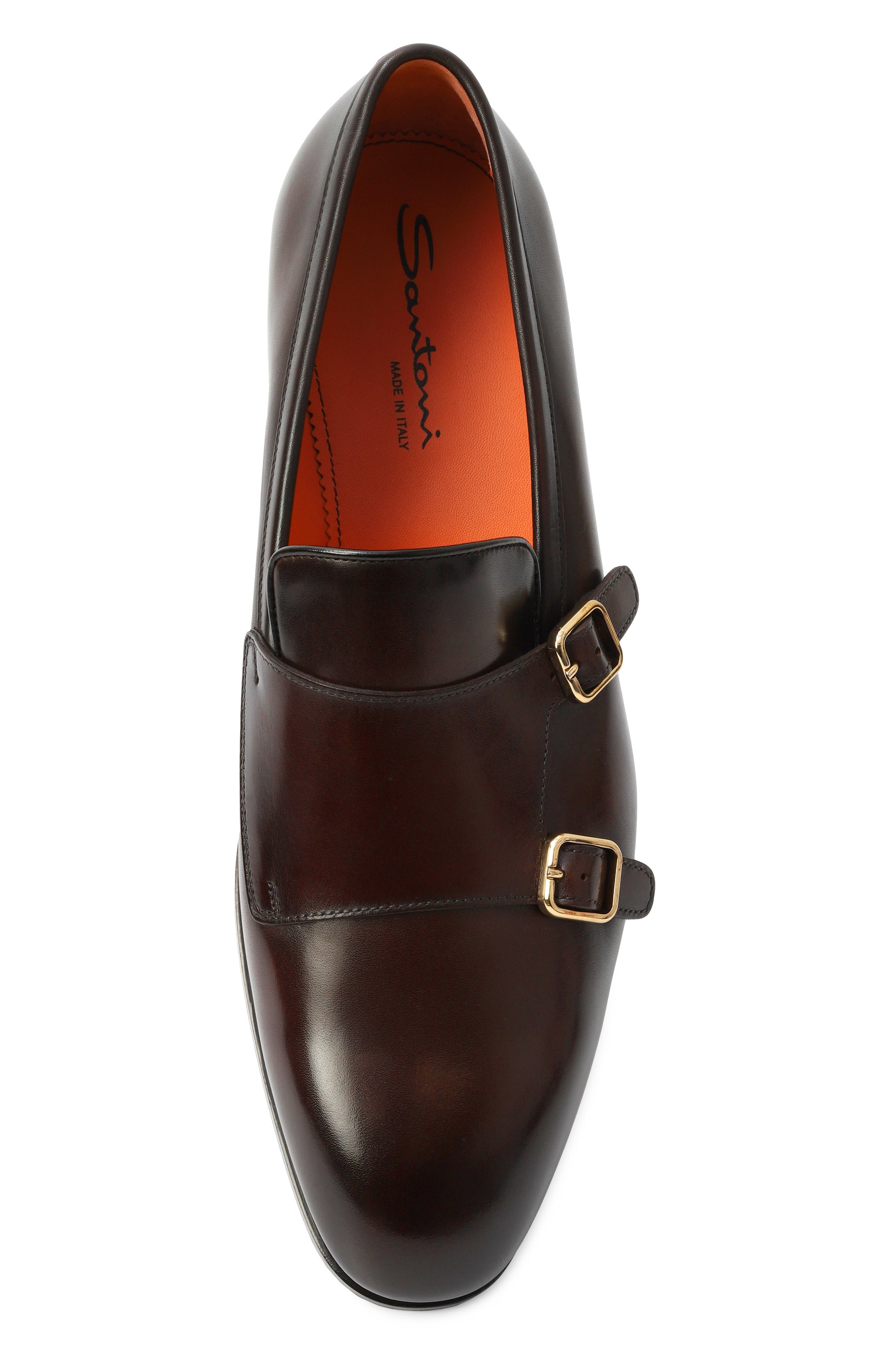 Кожаные монки adrian SANTONI, арт. MCAG19146JJ6GNTG, фото 6