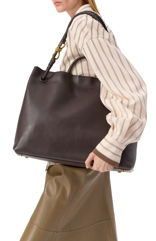 Сумка-тоут Andiamo large Bottega Veneta 806010/V4092 Коричневый  806010/V4092 Фото 2
