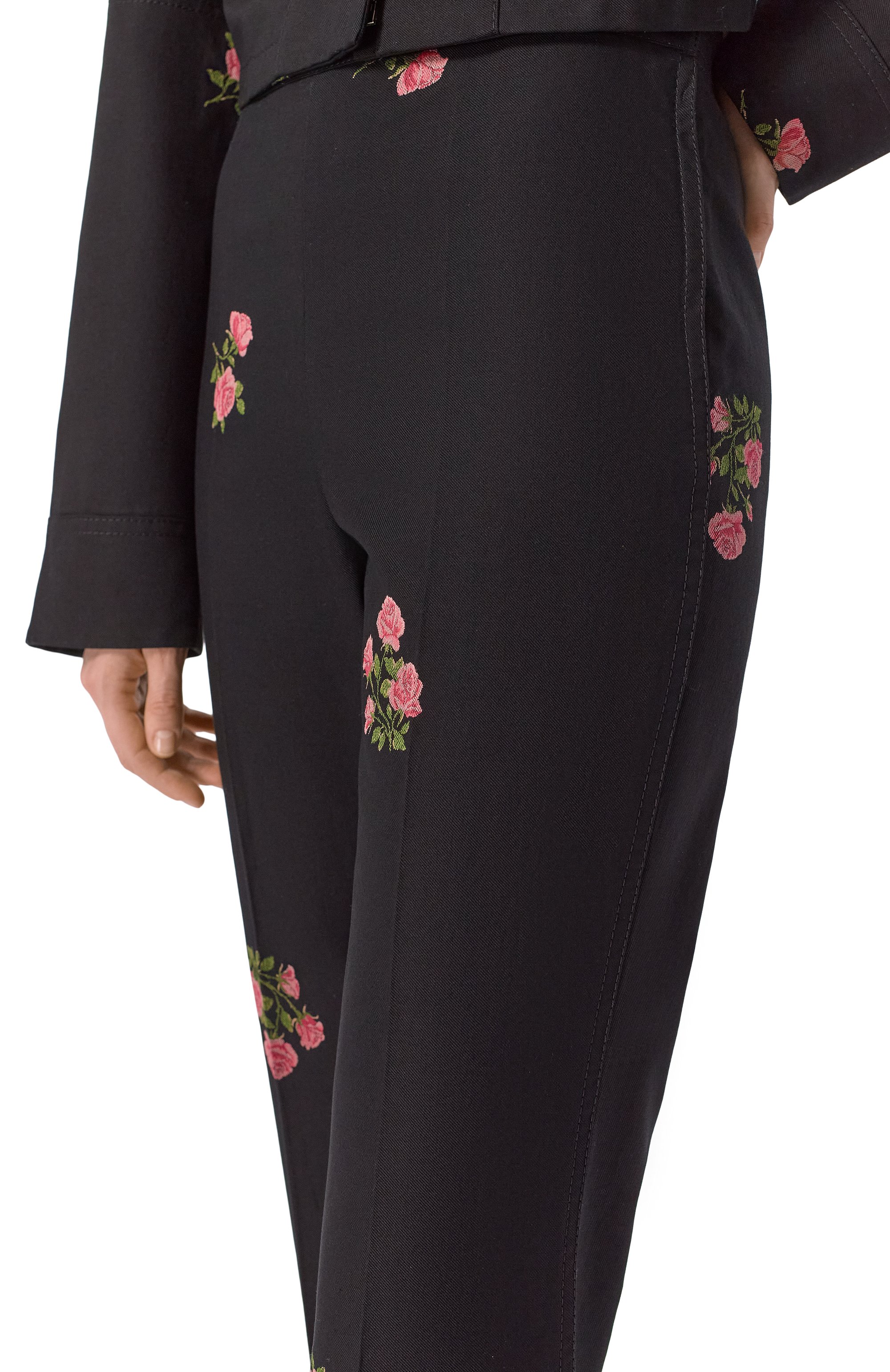 Хлопковые брюки GIAMBATTISTA VALLI, арт. 26SSRVCA3004/24GAB, фото 5