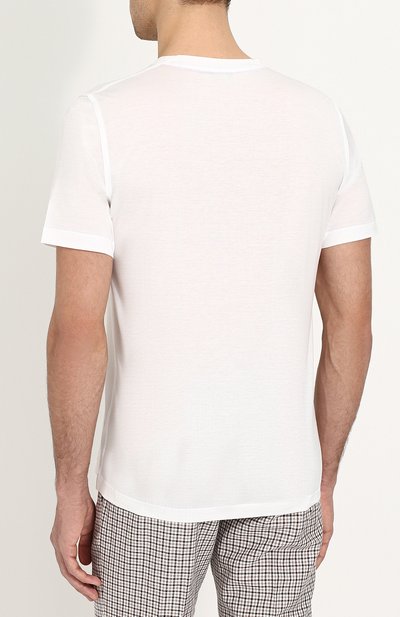 Хлопковая футболка с круглым вырезом KITON, арт. UK843/ME18HE30003, фото 4