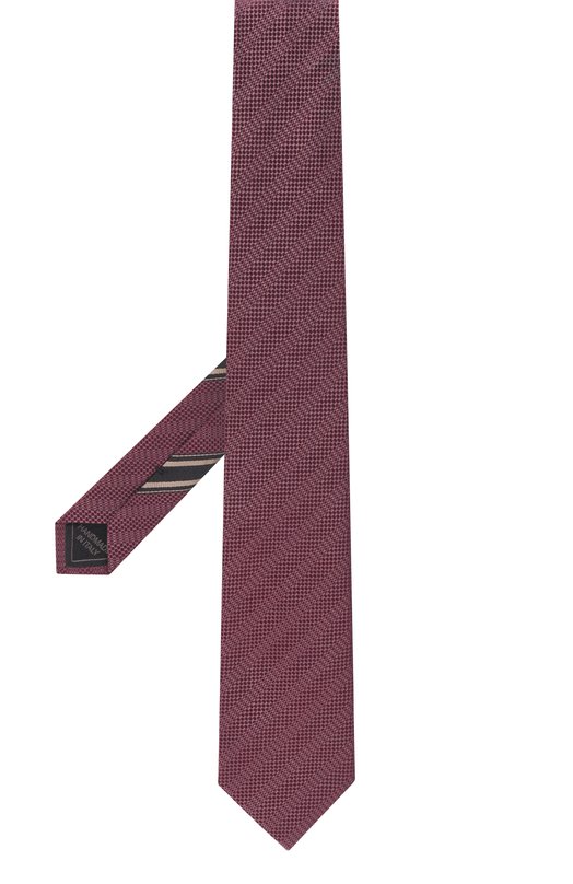 Шелковый галстук Brioni 061D00/PD460 Бордовый  061D00/PD460 Фото 3