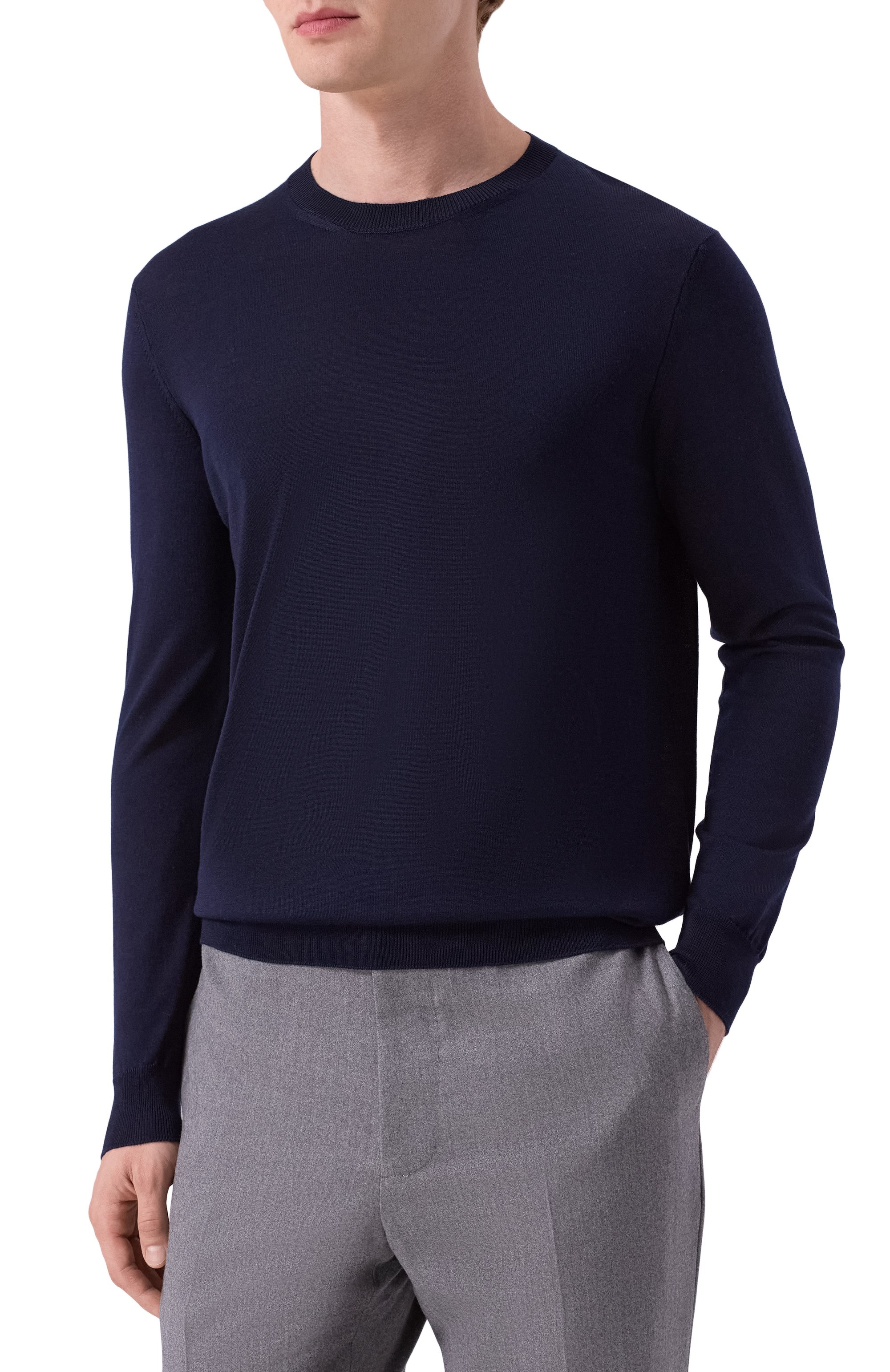 Джемпер из шерсти и шелка ANDREA CAMPAGNA, арт. M5625-5300, фото 3