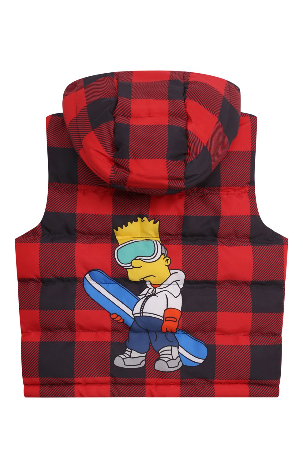 Утепленный жилет MC2 SAINT BARTH красного цвета по цене 26350 руб., арт. STBK KL0STERS JR/02426G, фото 2 Утепленный жилет MC2 SAINT BARTH, арт. STBK KL0STERS JR/02426G, фото 2