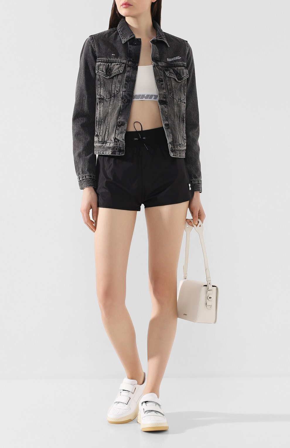 Топ OFF-WHITE белого цвета по цене 23600 руб., арт. 0WAE002R20H810870131, фото 2 Топ OFF-WHITE, арт. 0WAE002R20H810870131, фото 2