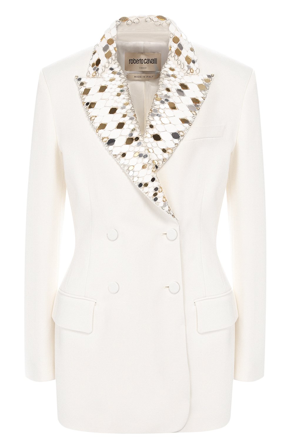 Двубортный жакет ROBERTO CAVALLI, арт. IQR411/VI027, фото 1