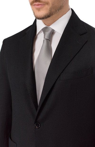 Шелковый галстук ZILLI, арт. CRAV2BM0600VSQA00, фото 2