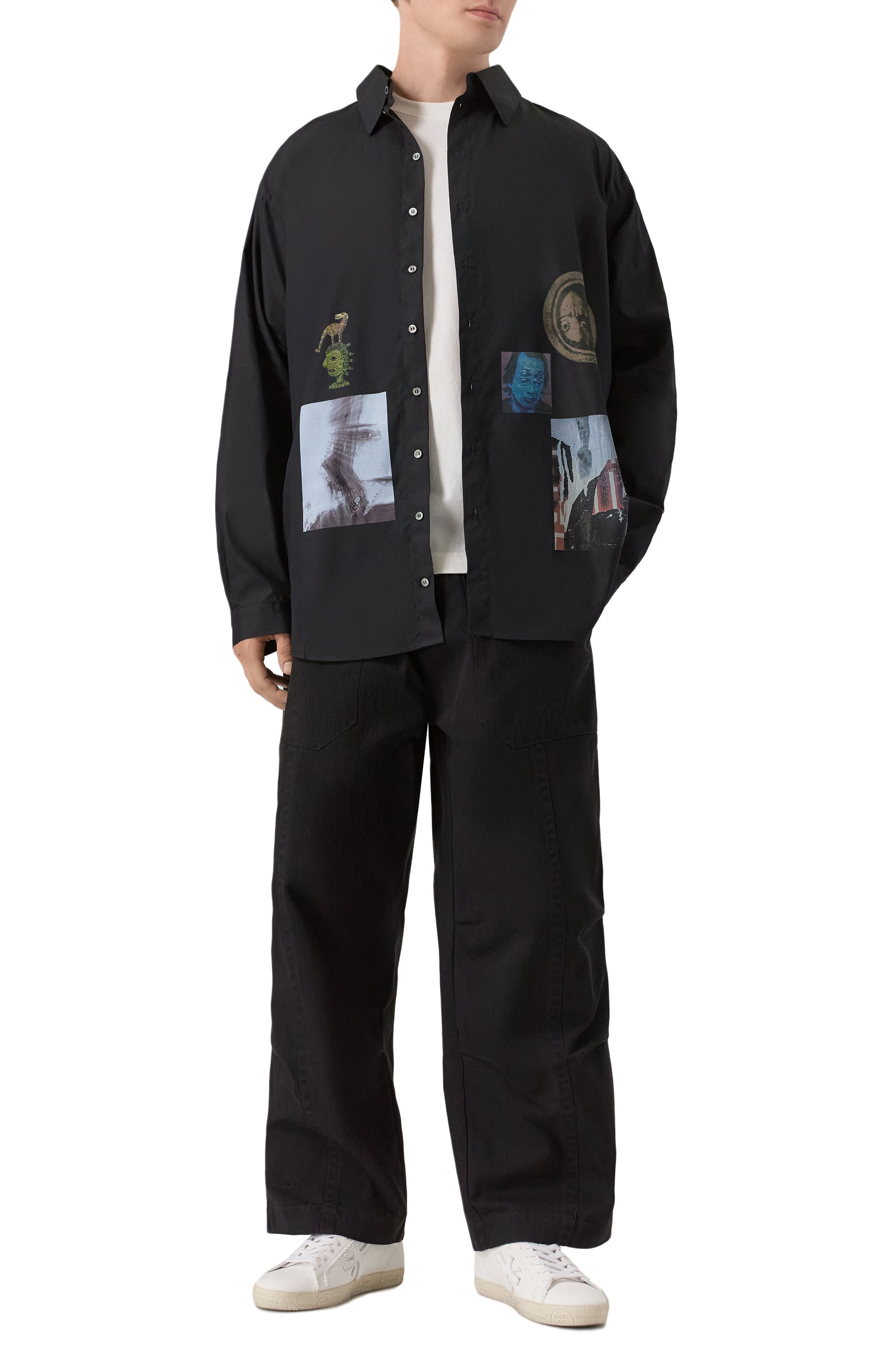 Брюки ISABEL BENENATO черного цвета по цене 116000 руб., арт. UW71F25, фото 2 Брюки ISABEL BENENATO, арт. UW71F25, фото 2