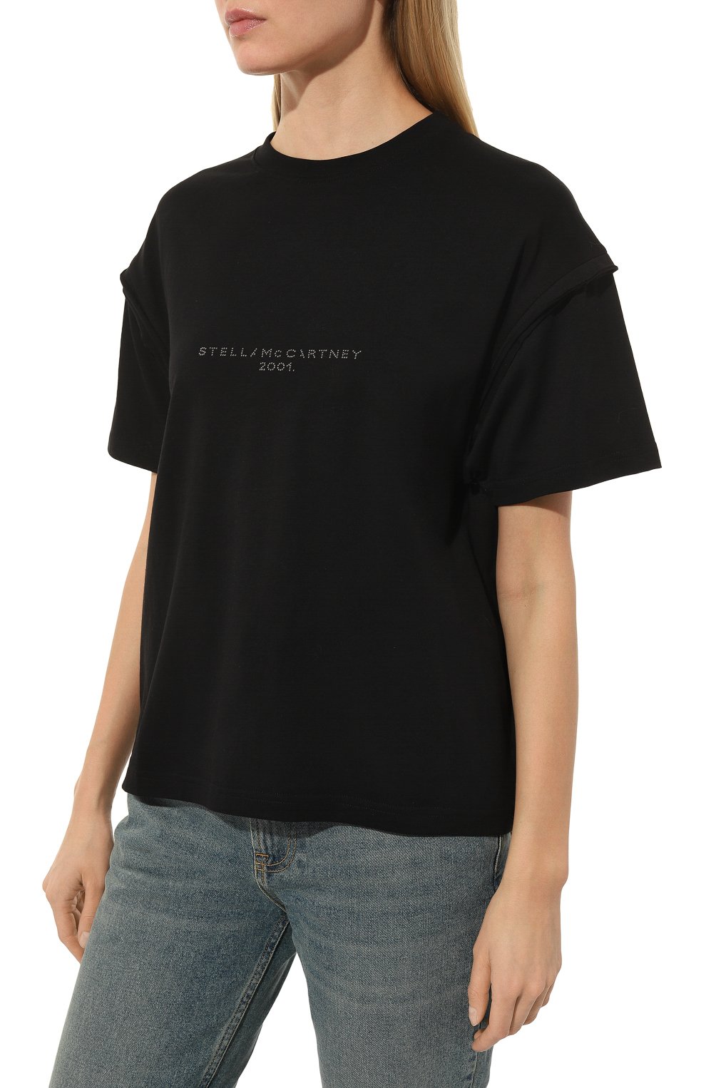 Хлопковая футболка STELLA MCCARTNEY, арт. 6J0071/3SPW871000, фото 3