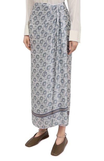 Шелковая юбка GIORGIO ARMANI, арт. 1SHNN050/T02M5, фото 3