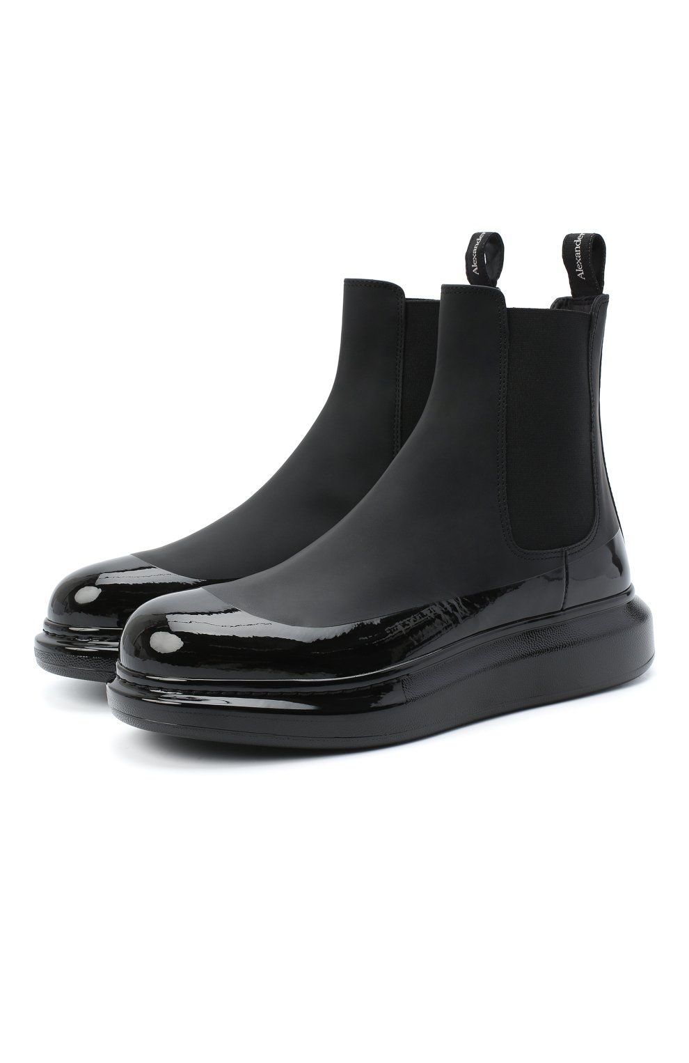 Кожаные челси ALEXANDER MCQUEEN, арт. 625182/WHYK1, фото 1