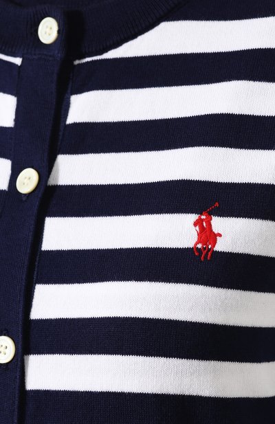 Хлопковый кардиган POLO RALPH LAUREN, арт. 211780396, фото 5