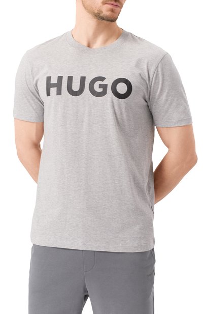 Хлопковая футболка HUGO, арт. 50467556, фото 3