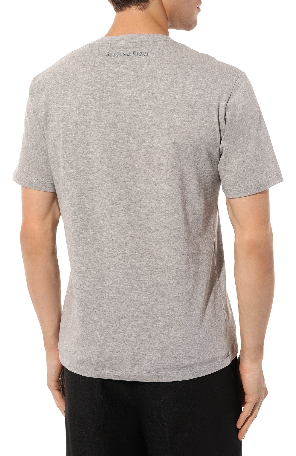 Хлопковая футболка STEFANO RICCI, арт. MNH3302630/803C0, фото 4