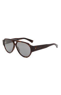 Женские солнцезащитные очки BOTTEGA VENETA черного цвета, арт. BV1318S 002 | Фото 1 (Нос: Не проставлено; Региональные ограничения белый список (Axapta Mercury): Не проставлено; Материал: Металл; Тип очков: С/з; Оптика Гендер: оптика-женское; Очки форма: Авиаторы)