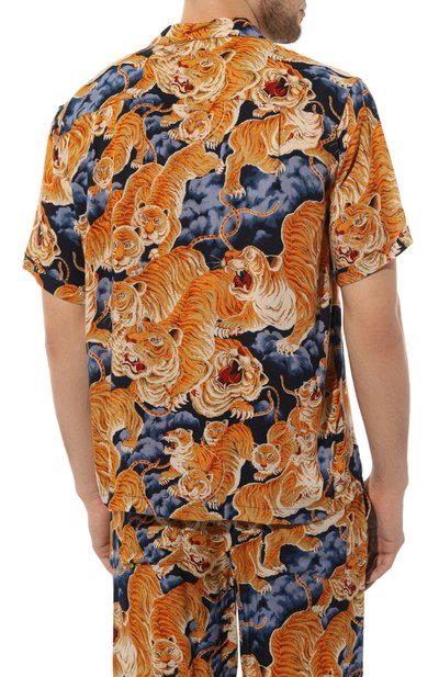 Рубашка из вискозы и шерсти PENCE, арт. AUR0-54/85028.3492, фото 4