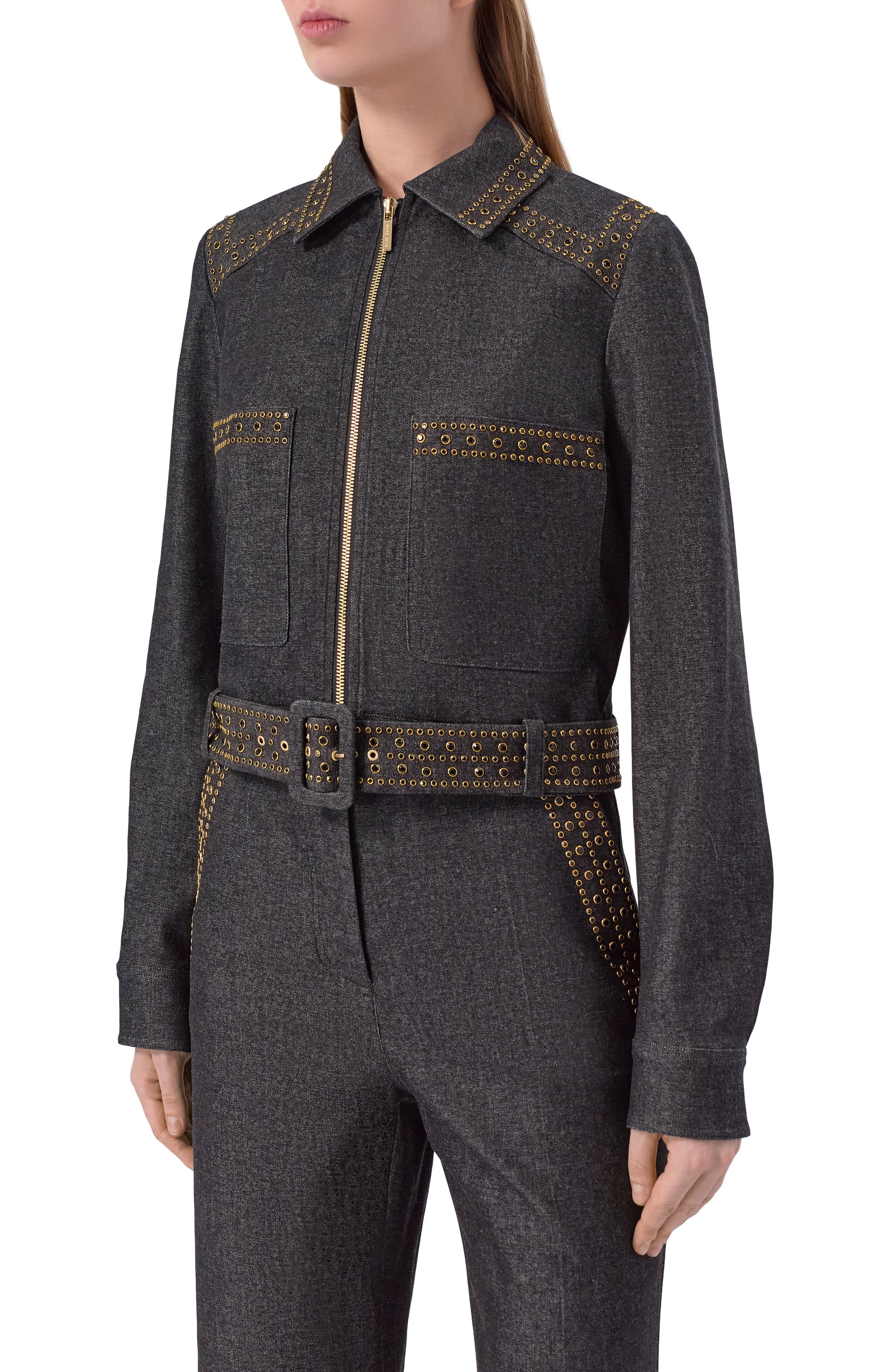 Джинсовая куртка ELIE SAAB, арт. J0191EF25/DE002, фото 3