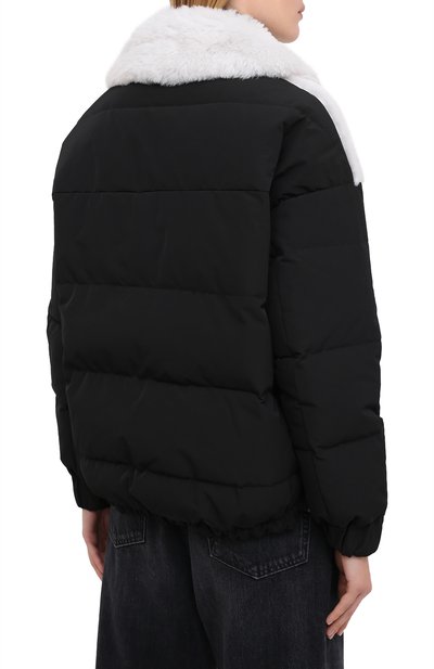 Куртка с меховой отделкой METEO YVES SALOMON, арт. 21WMV70965MED0, фото 5