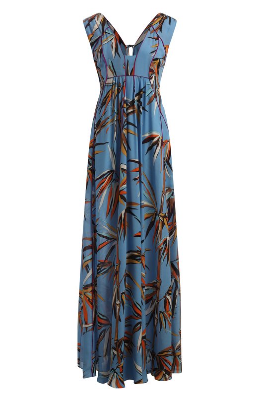 

Шелковое платье Emilio Pucci, Голубой