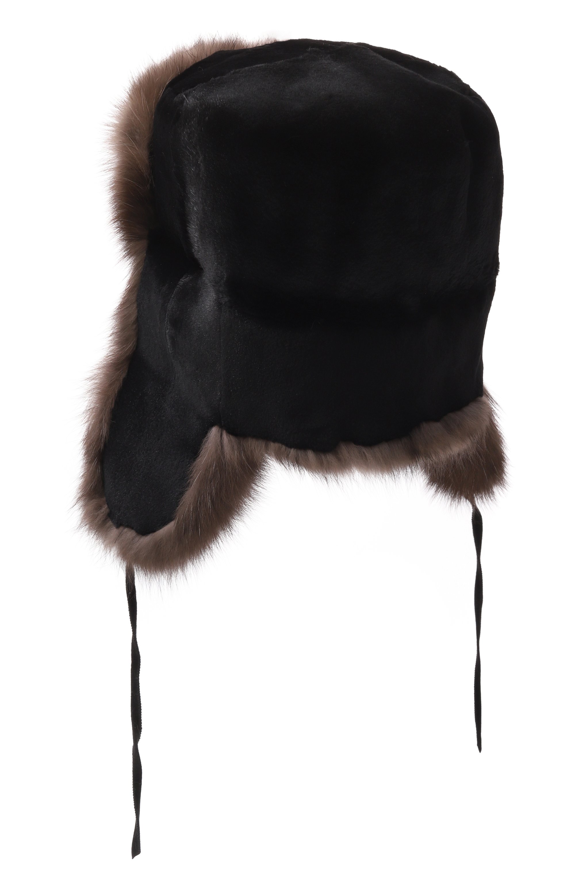 Меховая шапка-ушанка из норки и соболя FURLAND, арт. 0012207450143600000, фото 2