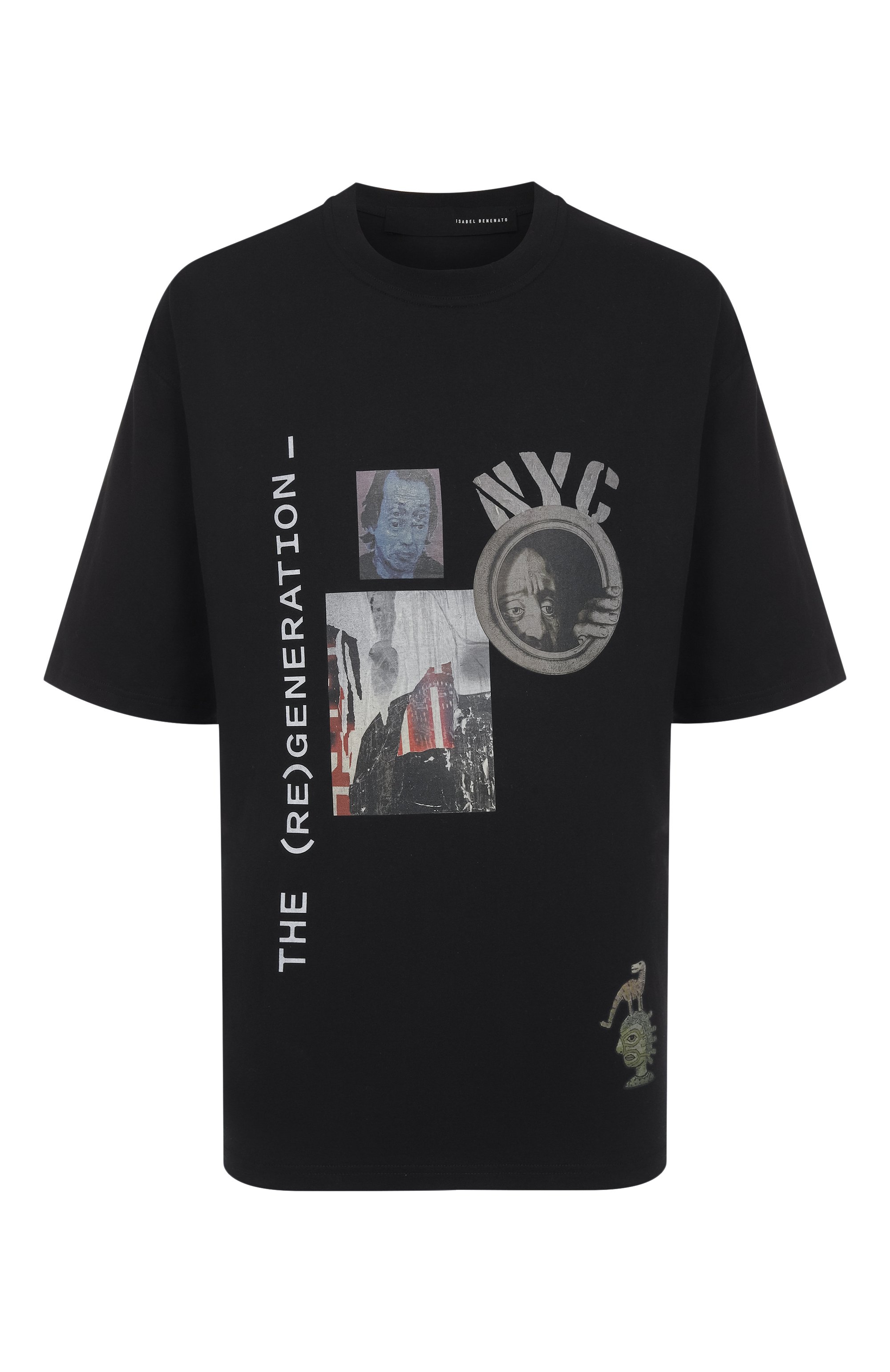 Хлопковая футболка ISABEL BENENATO, арт. UJ12PF25, фото 1