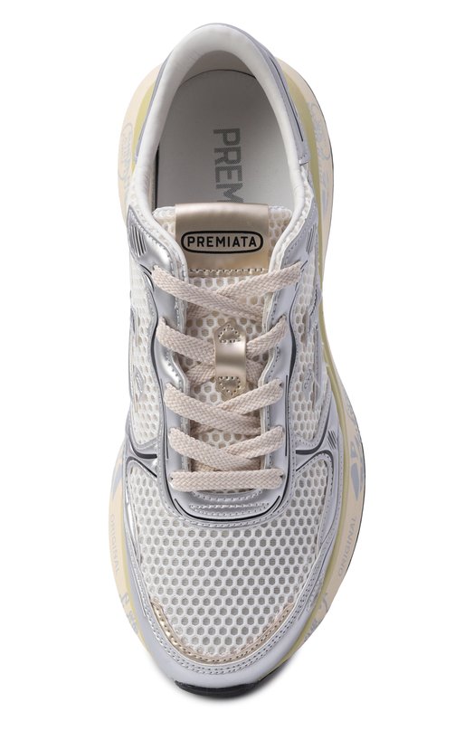 Комбинированные кроссовки Lauryn Premiata LAURYN/VAR 8192 Серебряный  LAURYN/VAR 8192 Фото 6
