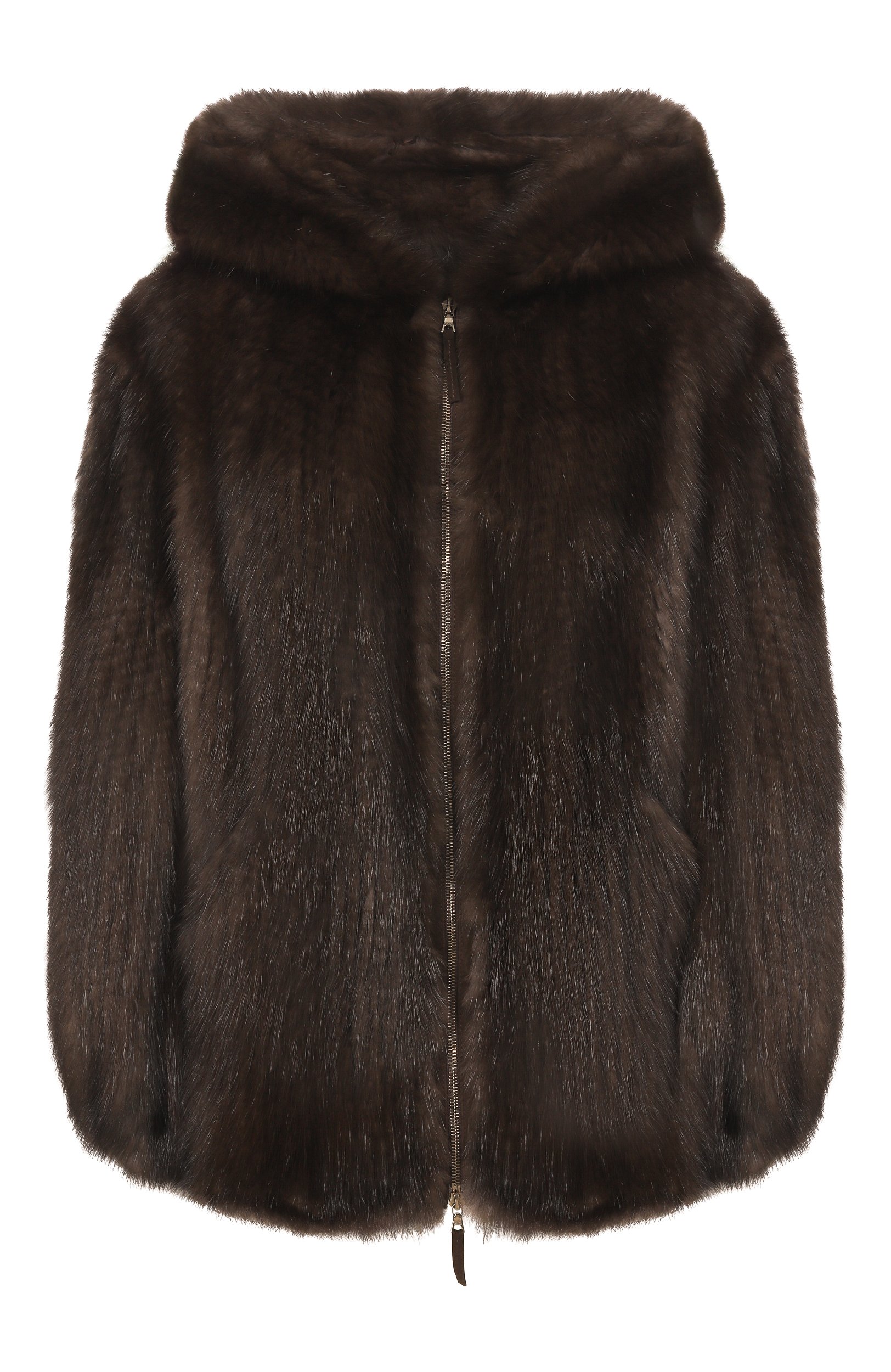 Шуба из соболя MVST коричневого цвета по цене 4850000 руб., арт. M005/SABLE FARM NO SILVER, фото 1 Шуба из соболя MVST, арт. M005/SABLE FARM NO SILVER, фото 1
