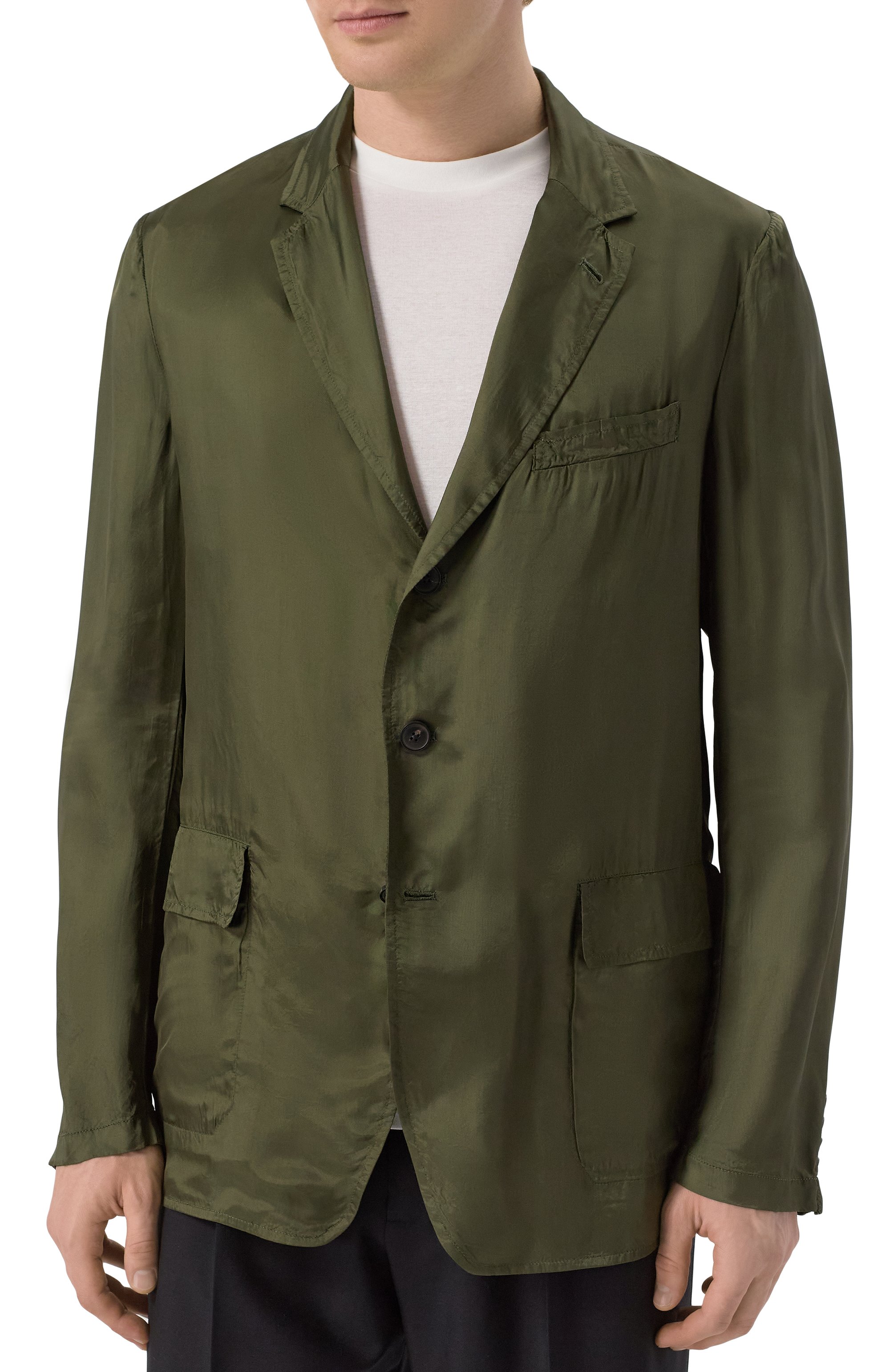 Пиджак из вискозы DRIES VAN NOTEN, арт. 251-020414-1427, фото 5