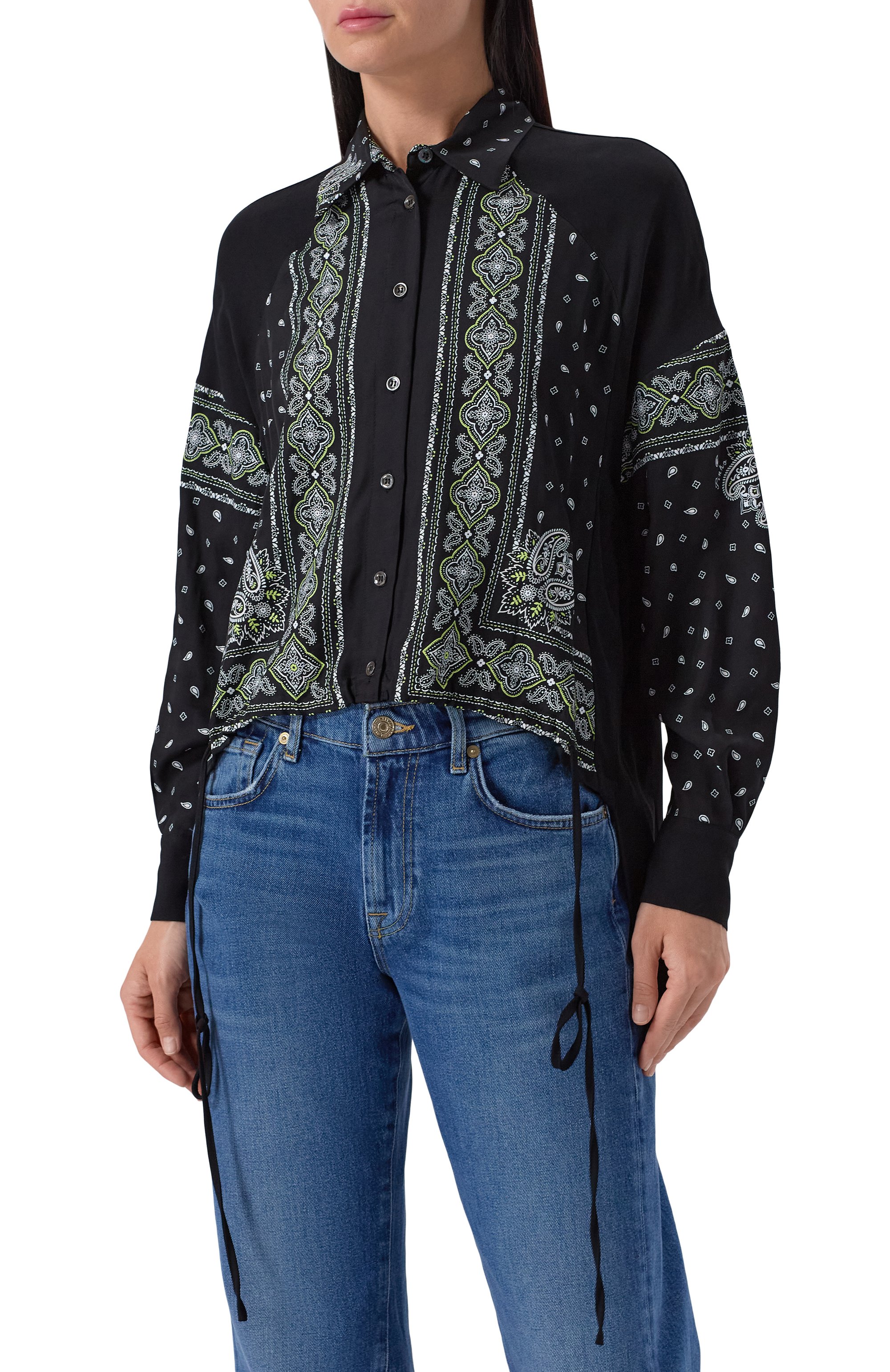 Рубашка из вискозы PINKO, арт. 104664/A2CK, фото 3