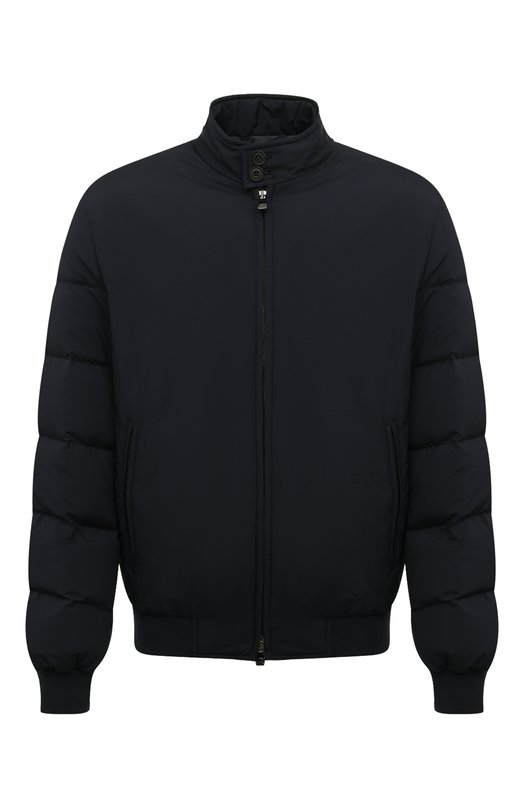 Пуховый бомбер Corneliani 94L5B1-9420150 Синий 94L5B1-9420150