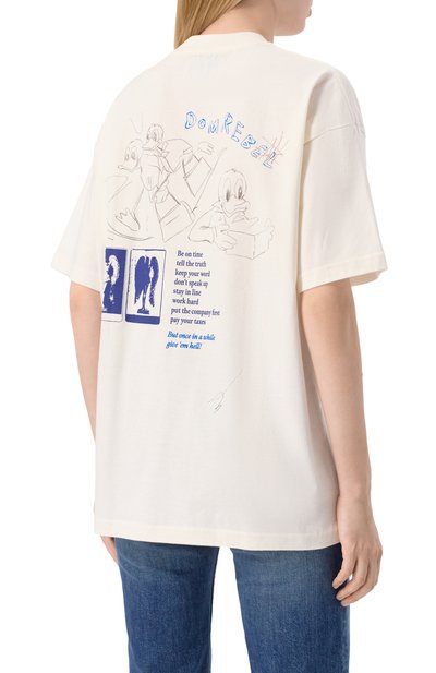 Хлопковая футболка DOMREBEL, арт. S0METIMES T-SHIRT SWAR0WSKI, фото 4