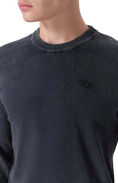 Хлопковый джемпер DIESEL, арт. A21857/0QKBT, фото 5