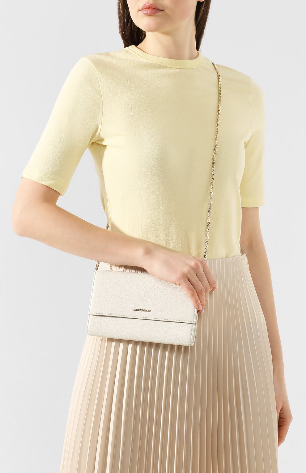 Кожаный кошелек на цепочке COCCINELLE, арт. E2 FW5 11 07 01, фото 2