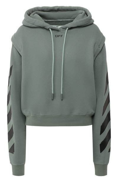 Женский хлопковое худи OFF-WHITE, арт. 0WBB028R19C480694310