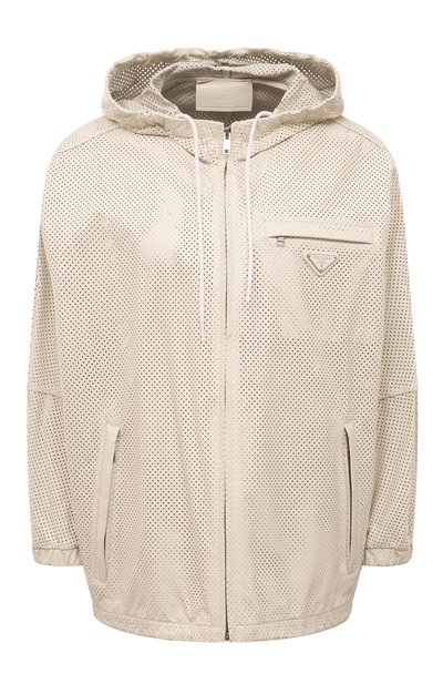 Женская кожаная куртка PRADA, арт. 58A057-1YI1-F0009