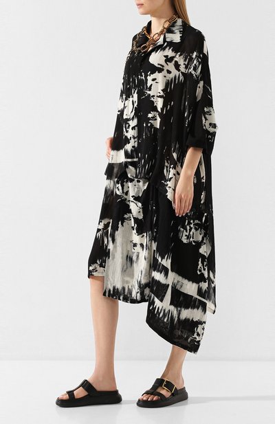 Кожаные шлепанцы ALEXANDER MCQUEEN, арт. 621830/WHXZB, фото 2