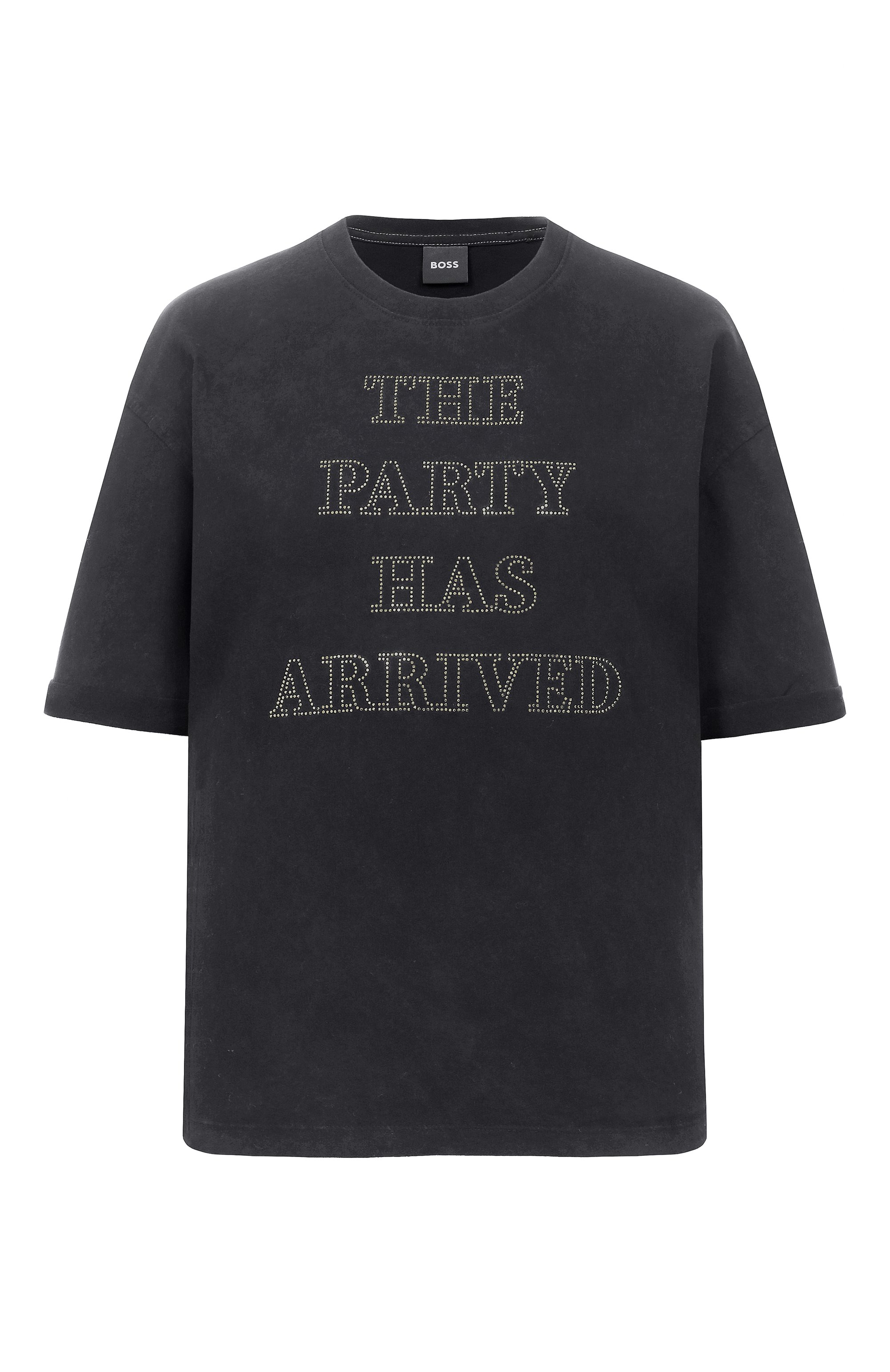 Хлопковая футболка BOSS ORANGE, арт. 50549195, фото 1