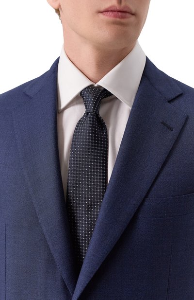 Шелковый галстук EMPORIO ARMANI, арт. EM001346/TE13715, фото 2