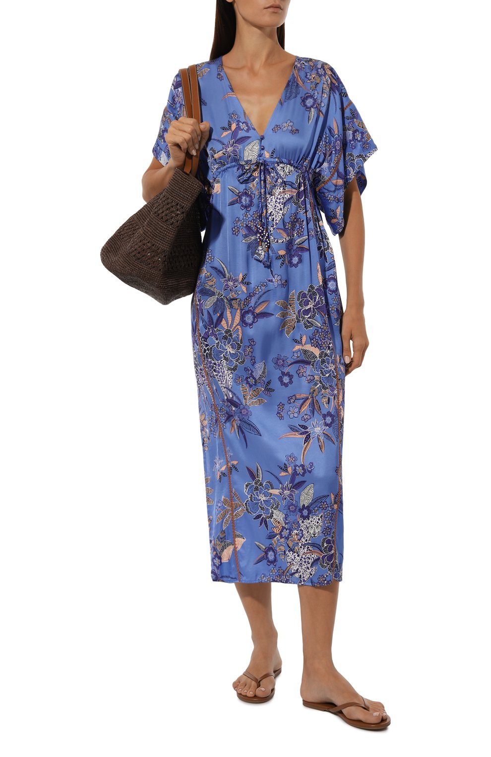 Кожаные шлепанцы MELISSA ODABASH, арт. SANDALS CR, фото 2