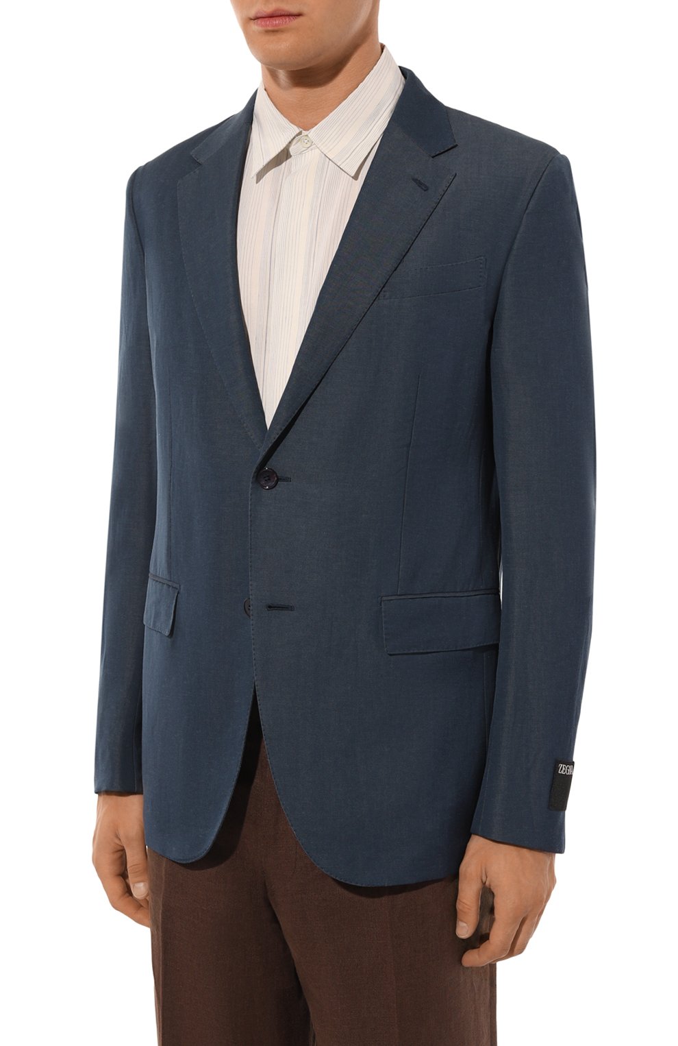 Шерстяной пиджак ZEGNA, арт. 576500A5/10FT207, фото 5